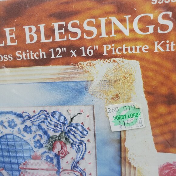 Simple Blessings Design Works Counted Cross Stitch Kit #9953 Craft 12" x 16" - Picture 3 of 5